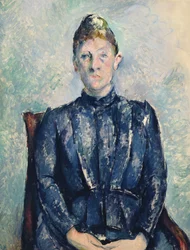 Porträt von Madame Cezanne
