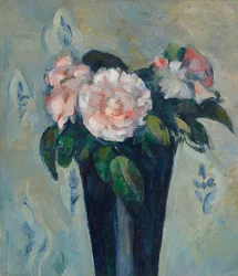 Die dunkelblaue Vase, ca. 1880
