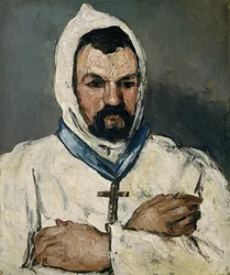 Antoine Dominique Sauveur Aubert, geboren 1817, der Onkel des Künstlers, als Mönch (1866)