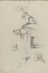 Vater des Künstlers [verso]