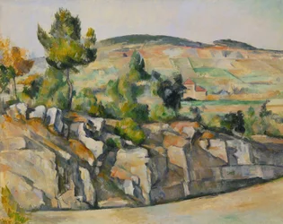 Die Straße in der Provence