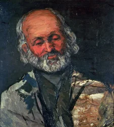 Kopf eines alten Mannes, ca. 1866