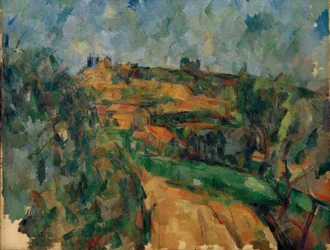 Die kurvige Straße oben am Weg der Lauves