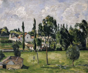 Landschaft mit Wasserlinie, ca. 1879