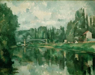 Die Brücke von Creteil (Brücke über die Marne, in Creteil)
