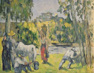 Leben auf dem Land, ca. 1875