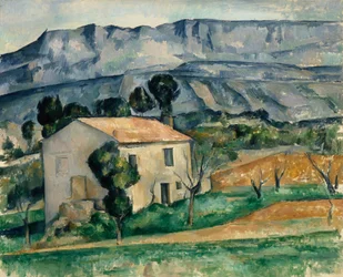 Haus vor der Sainte-Victoire bei Gardanne