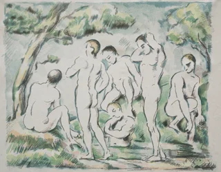 Die Badenden, 1897