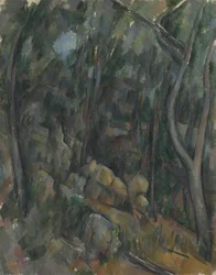 Die Gärten des Château Noir, um 1900-1904