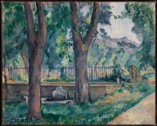 Der Pool bei Jas de Bouffan, ca. 1885-86
