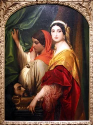 Herodias mit dem Kopf von Johannes dem Täufer - Paul Delaroche