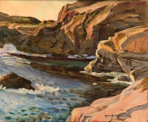 Kalifornische Klippen