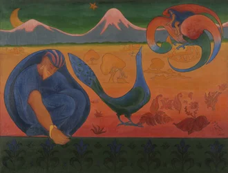 Die nabische Landschaft, 1890