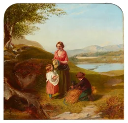 Der junge Erntearbeiter