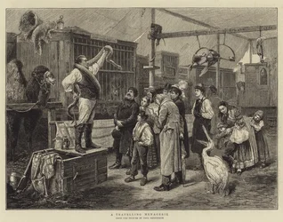 Eine reisende Menagerie