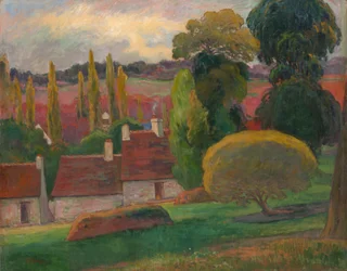 Ein Bauernhof in der Bretagne, ca. 1894