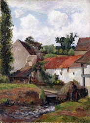 Bauernhof in Osny, 1883