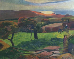 Landschaft in der Bretagne