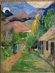 Pfad in Papeete, genannt Rue du Tahiti