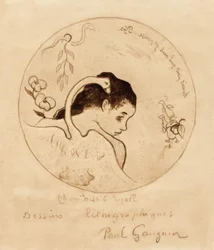 Projet pour une assiette – Leda et cygne