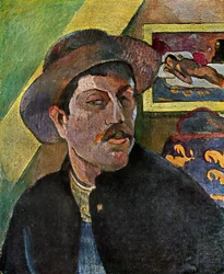 Selbstporträt mit Hut, 1893-1894, 1939