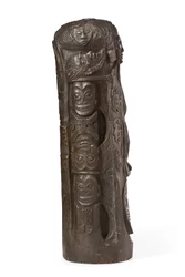 Tahitischer Totem zu Christus am Kreuz, nach 1894