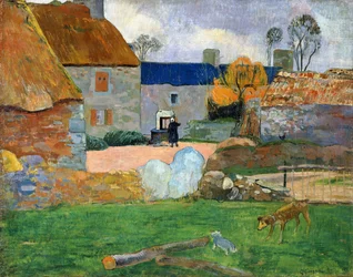 Das Blaue Dach oder Pouldu Farm, 1890