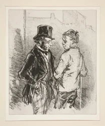 Pförtner und Mieter