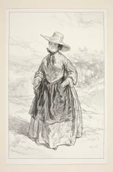 Bürgerliche. Dorfbekleidung.