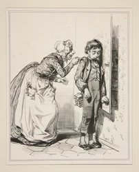 Beule der Völlerei