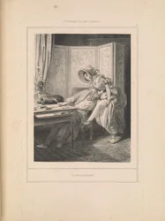 Ablenkung, aus der Serie Szenen des intimen Lebens