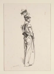 GARDE NATIONAL zu Pferd