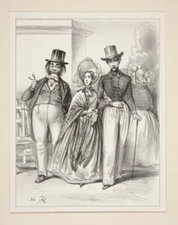 Die Lektion für den Ehemann. Charles! Charles!! Starr nicht so alle Frauen an!