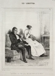 Les Lorettes, 1842