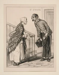 Waren nicht Sie es, Madame, die ich gestern auf dem Balkon der Italiener sehen durfte?