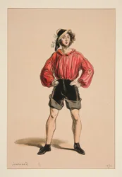 Fischer. Strohhut.