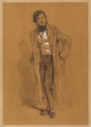 Stehender Mann