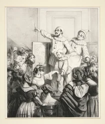 EINE TOMBOLA. Die Nr. 43 hat gewonnen