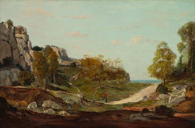 Landschaft bei Saint-André, in der Nähe von Marseille
