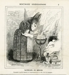 Illustration von Hadol (1835-1875) in The Charivari
