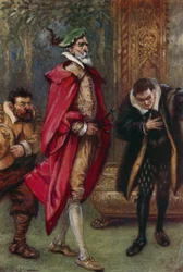 So ausgerüstet betrat er den Staatsraum