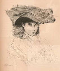 Porträt der Tochter des Künstlers, ca. 1879-1903