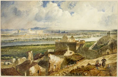 Blick auf Avignon (von Villeneuve les Avignon)