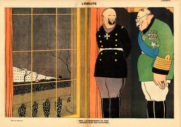 La Baionnette, Satirisch in Farben