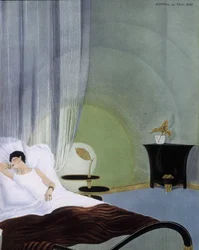 Schlaf - von Paul Iribe. (1883-1935)