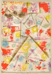 Gedenkblatt E von Paul Klee (1879-1940)