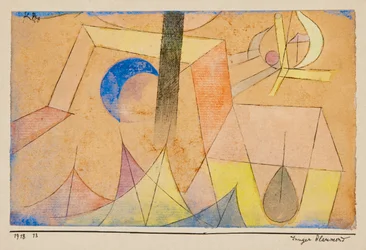 Junger Blaumond, 1918