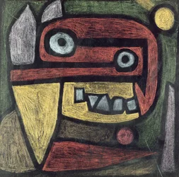 Ohne Titel (Maske: wildes Tier) ca. 1939