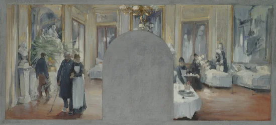 Innenraum des Théâtre Français, 1871