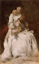 Mutter und Kind, 1880-1900